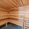 large sauna area