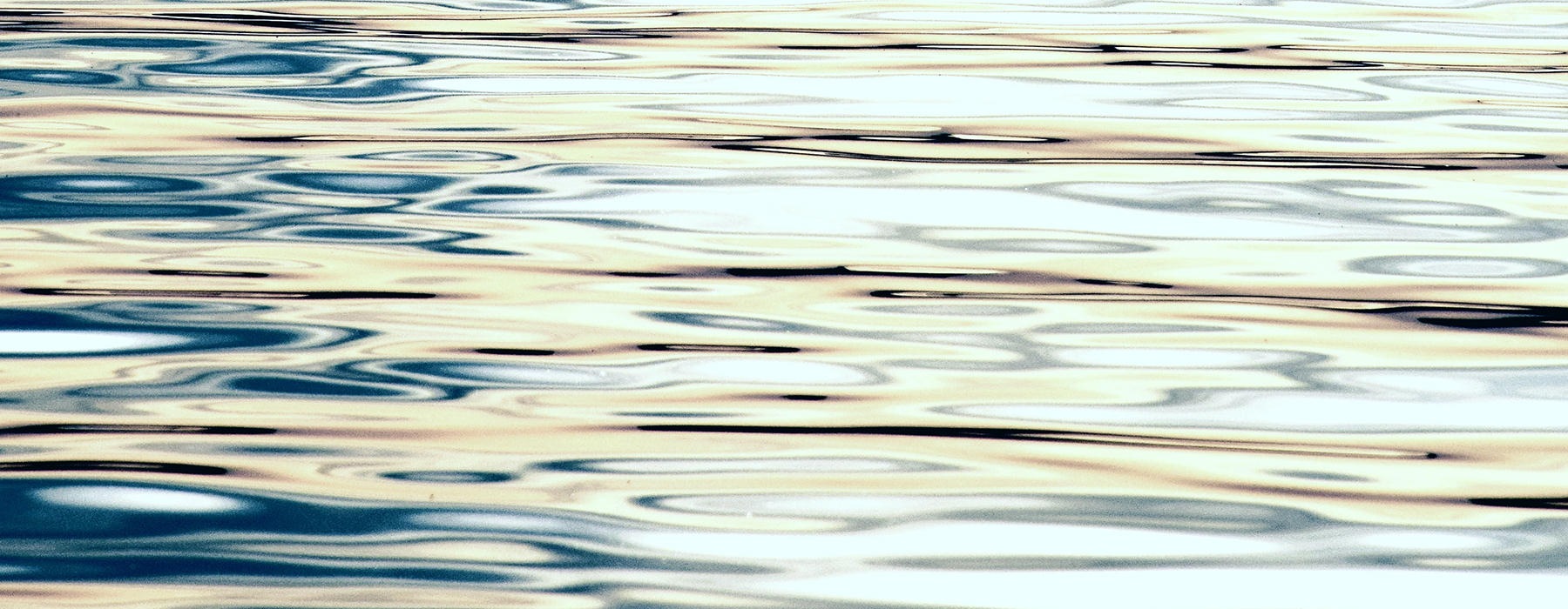 reflective image of ripples